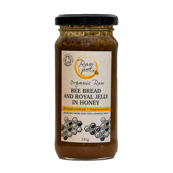 Organic Raw Bee Bread With Royal Jelly In Honey image 0