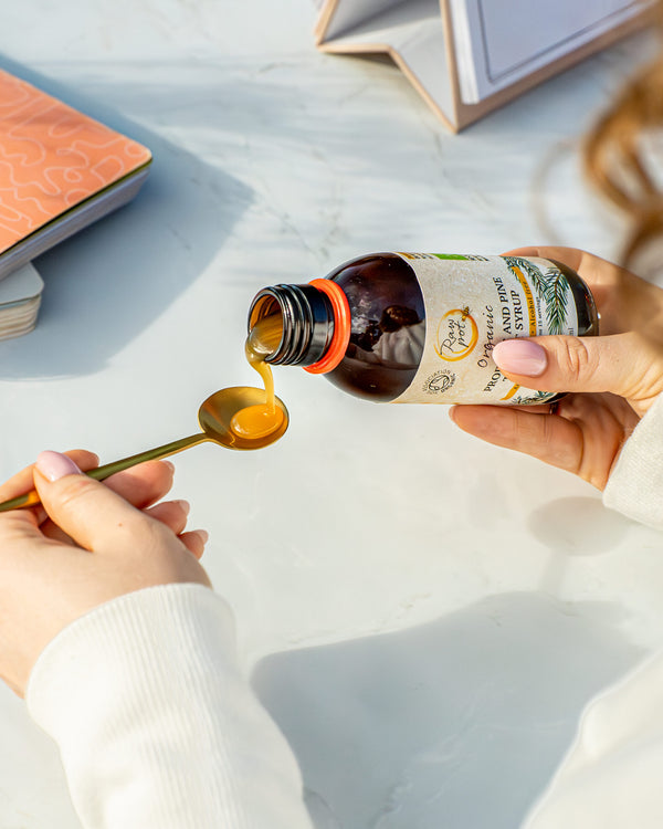 Organic Propolis and Pine Throat Syrup image 1