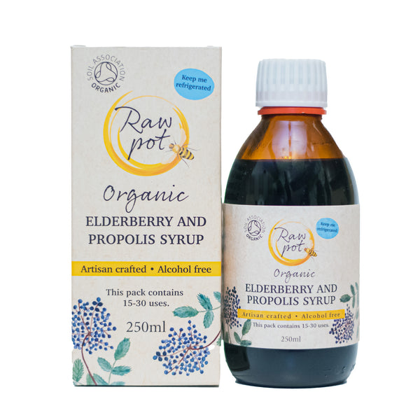 Organic Elderberry and Propolis Syrup image 0