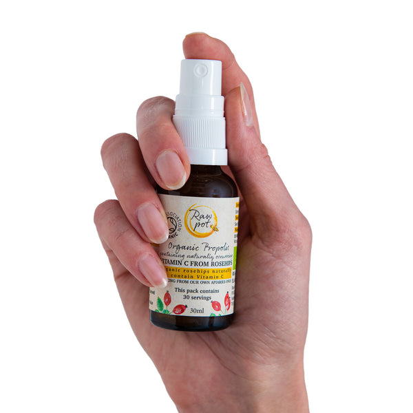 Organic Propolis With Vitamin C From Rosehips image 1