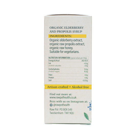 Organic Elderberry and Propolis Syrup image 1